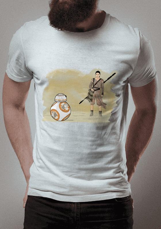 Rey & BB8 - Star Wars