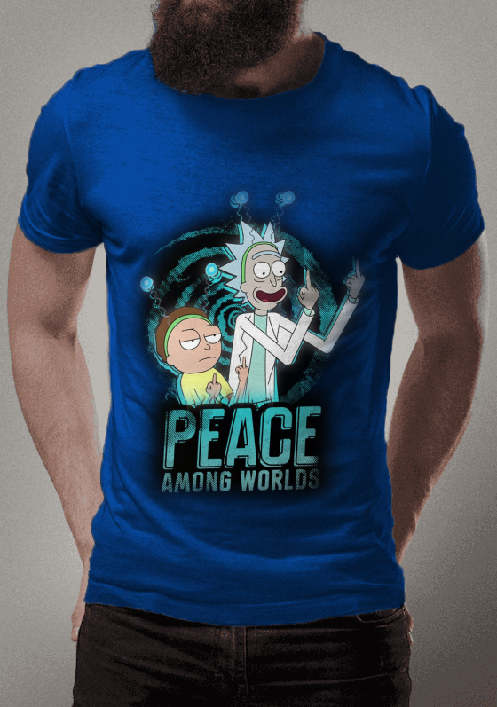 rick and morty peace