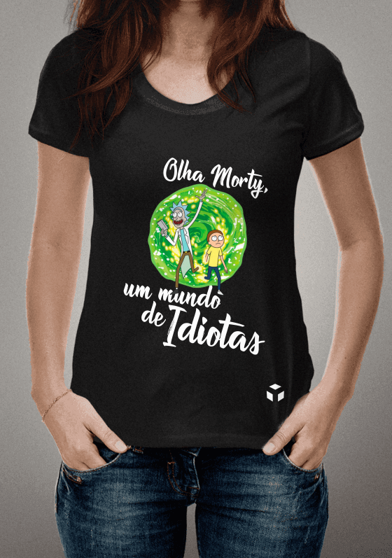 Rick e Morty Mundo de Idiotas