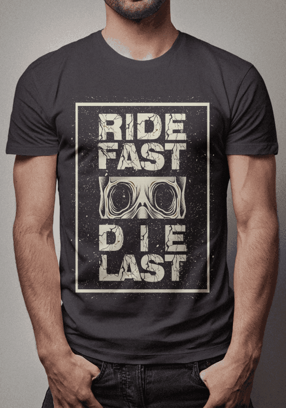 Nome do produto: RIDE FAST DIE LAST