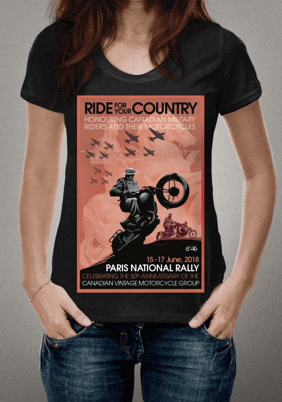 Nome do produto  RIDE FOR YOUR COUNTRY