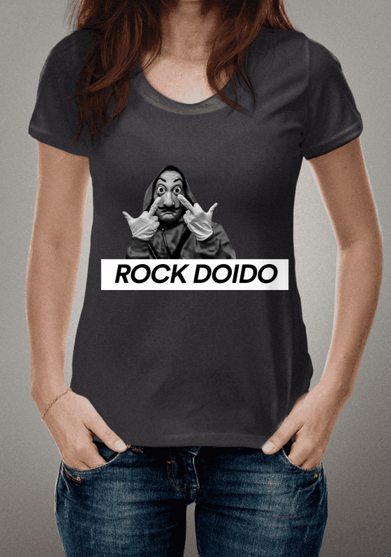 Nome do produto: Rock Doido Black & White