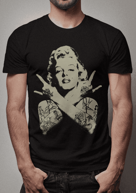 Nome do produto  Rock Marilyn