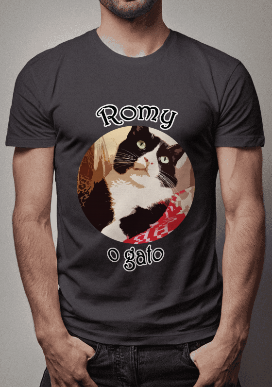 Nome do produto  Romy O Gato