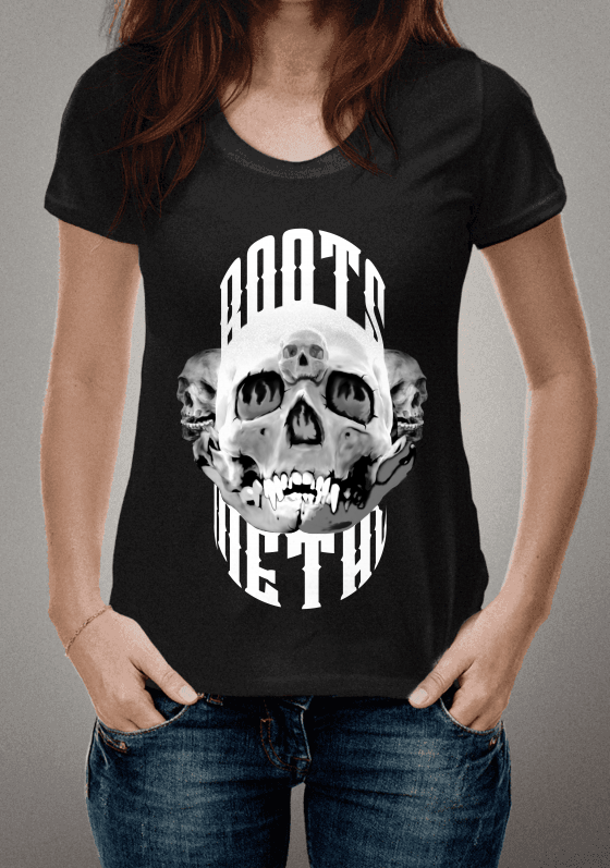 Nome do produto  Roots Metal Caveira