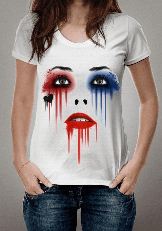 Nome do produto  rosto da arlequina