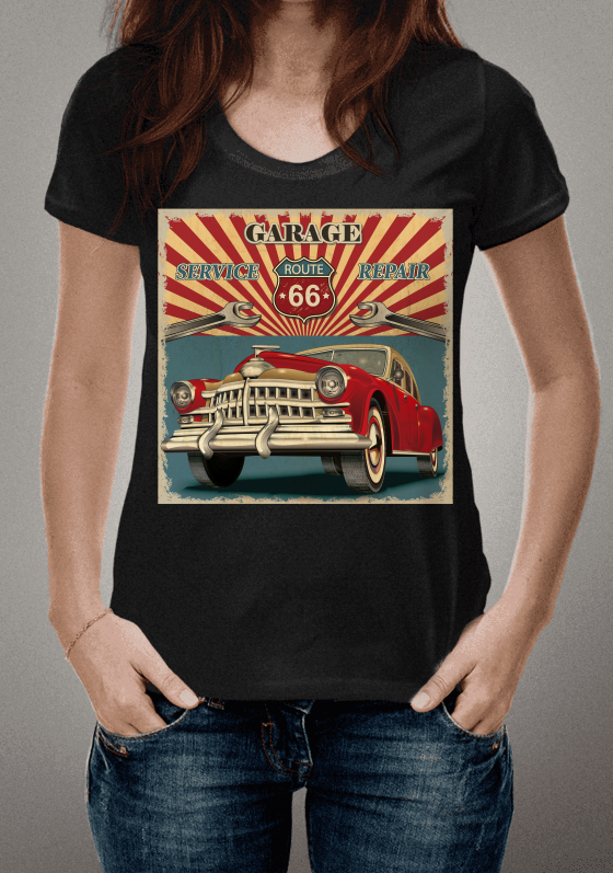 Nome do produto  ROUTE 66 GARAGE