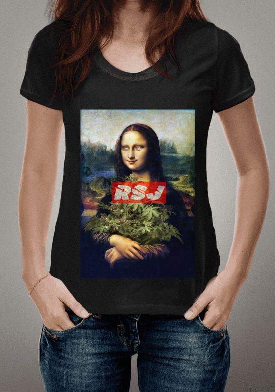 Nome do produto  RSJ Official | Mona Lisa Maconheira
