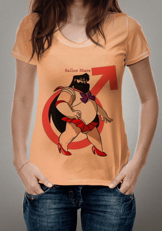 Nome do produto  Sailor Marte - Bear