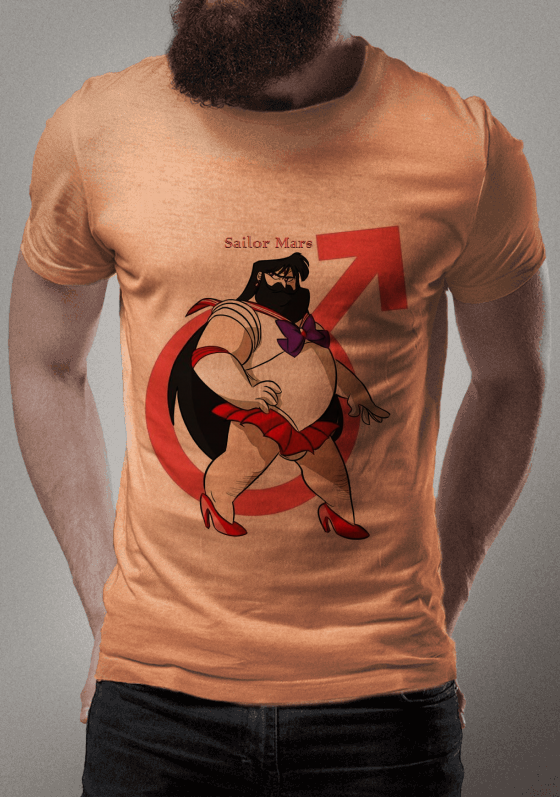 Nome do produto  Sailor Marte - Bear