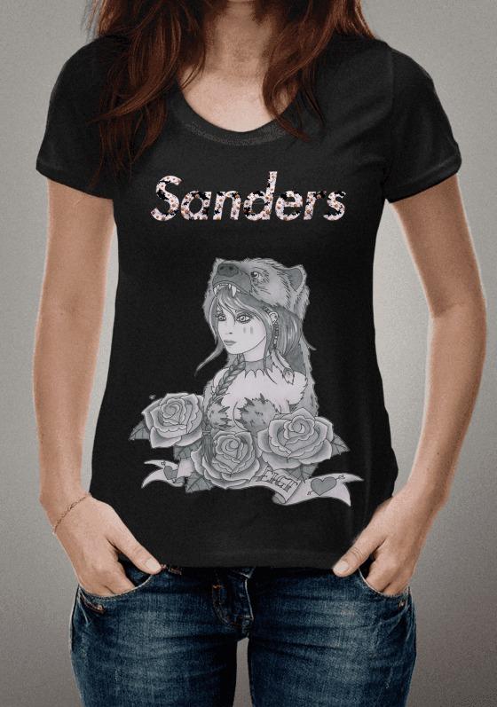 Nome do produto  Sanders-The Girl and the Bear