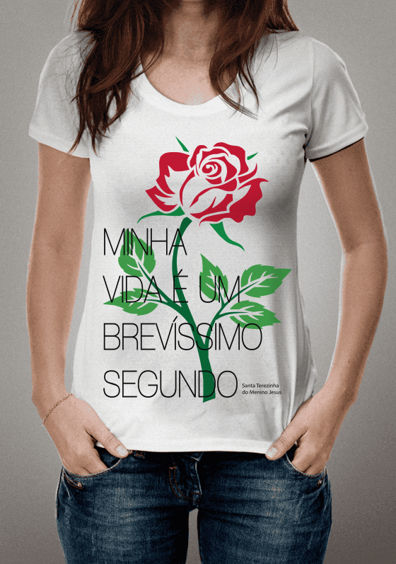 Nome do produto: Santa Terezinha  do Menino Jesus (Branca)