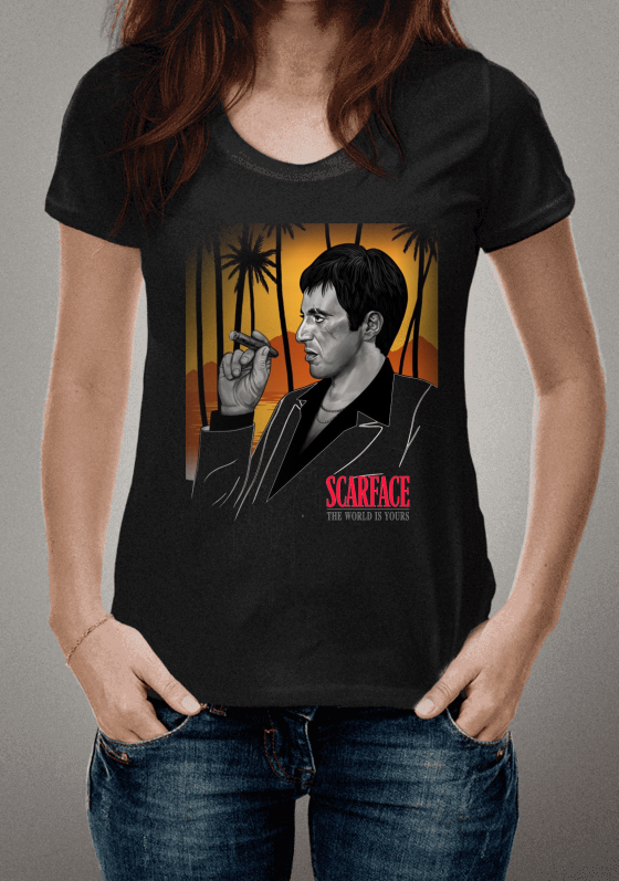 Nome do produto  SCARFACE - The World is Yours