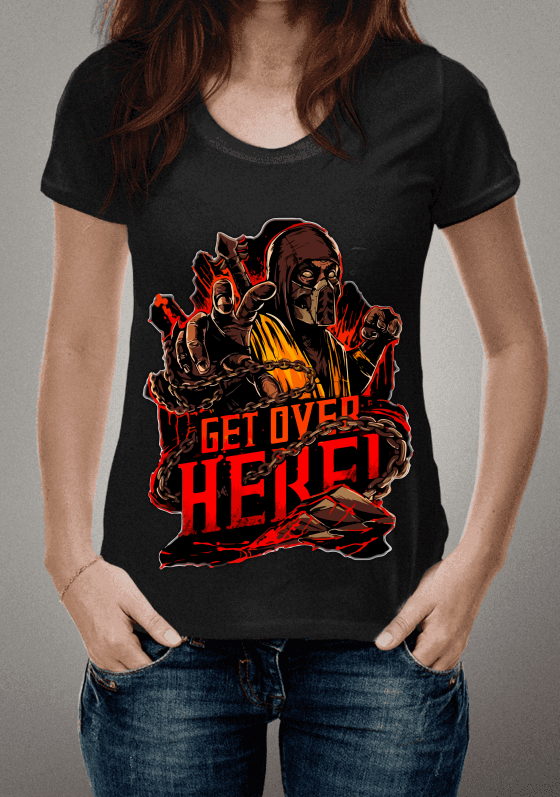 Nome do produto  scorpion mortal kombat 