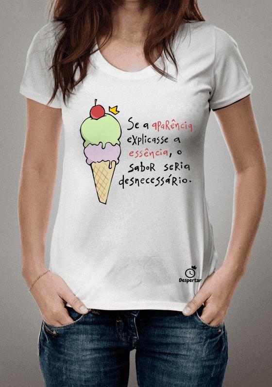 Se a aparência explicasse a essência, o sabor seria desnecessário.