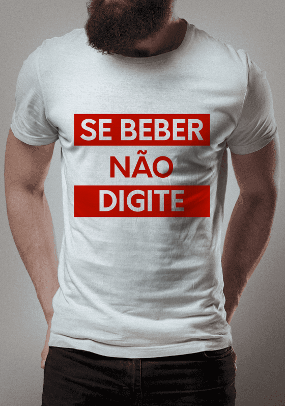 Nome do produto  Se beber não digite