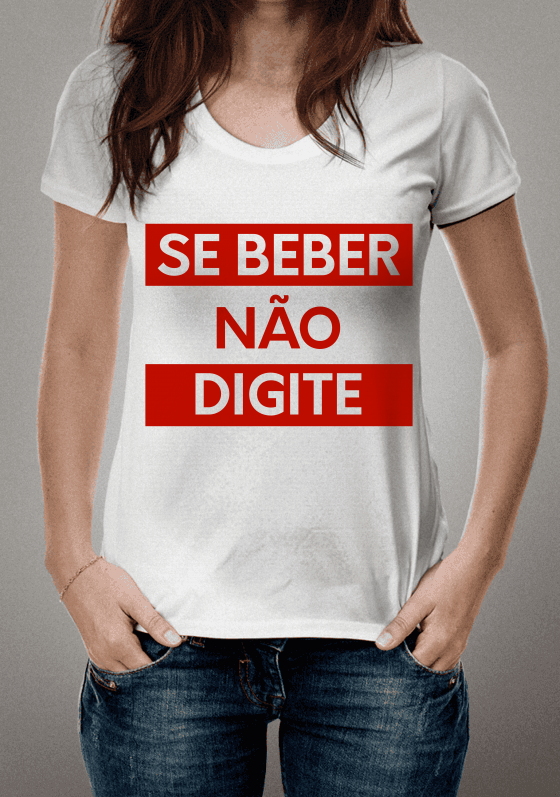 Nome do produto  Se beber não digite