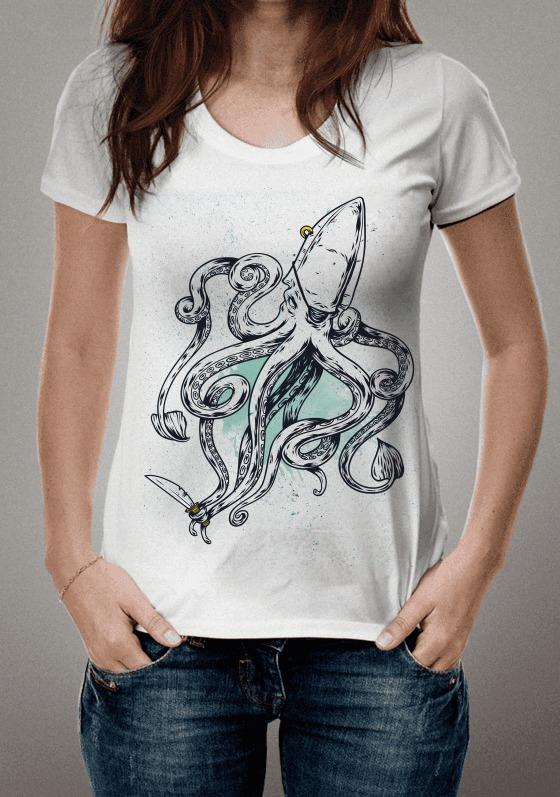 Nome do produto  sea life squid