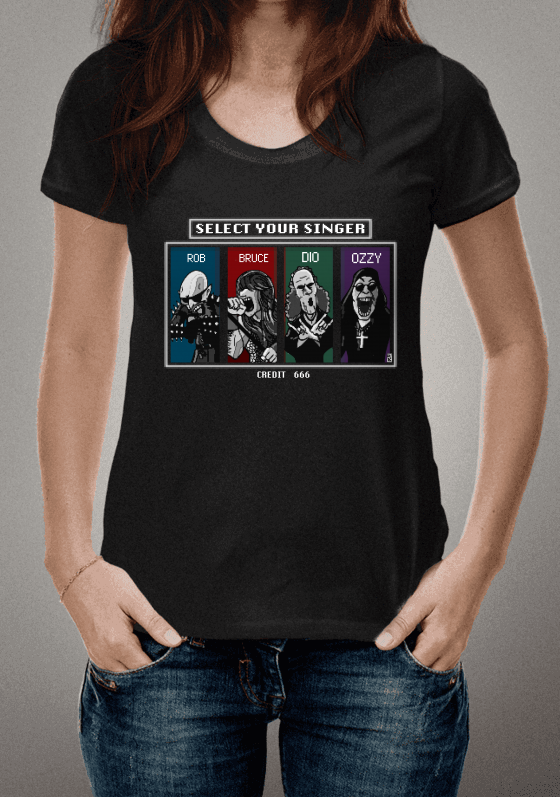 Nome do produto  Select Your Singer (Metal)