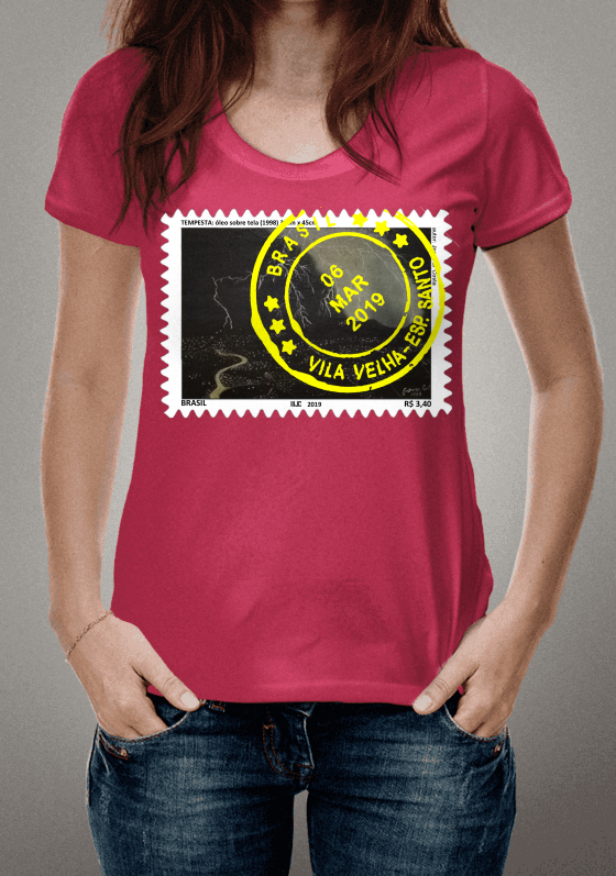 Nome do produto  selo relampago com timbro