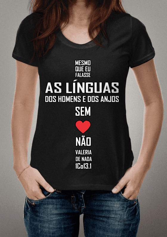 Nome do produto  SEM AMOR NÃO VALERIA DE NADA *WE