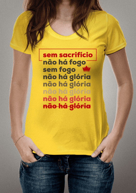SEM SACRIFÍCIO NÃO HÁ GLÓRIA