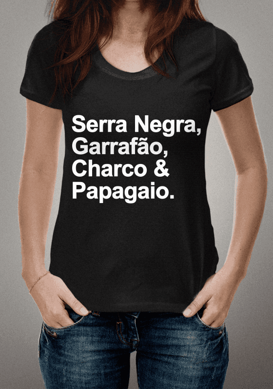 Nome do produto  Serra Negra, Garrafão, Charco & Papagaio