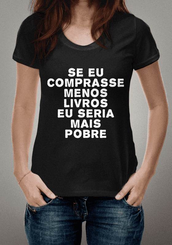 Nome do produto  Seu eu comprasse menos livros