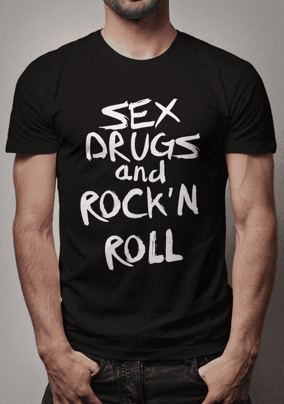 Nome do produto  Sex, Drugs and Rock'n Roll