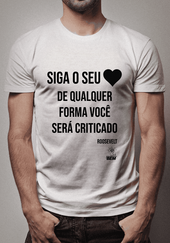 Nome do produto  Siga o coração