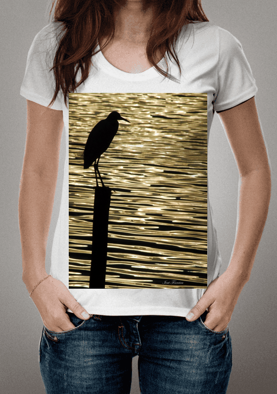 Nome do produto  Silhueta da Garça 