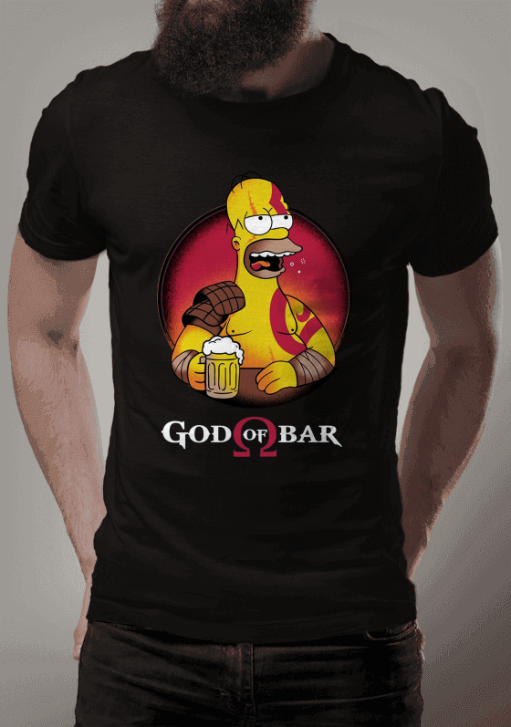 Nome do produto  Simpsons - God Of Bar