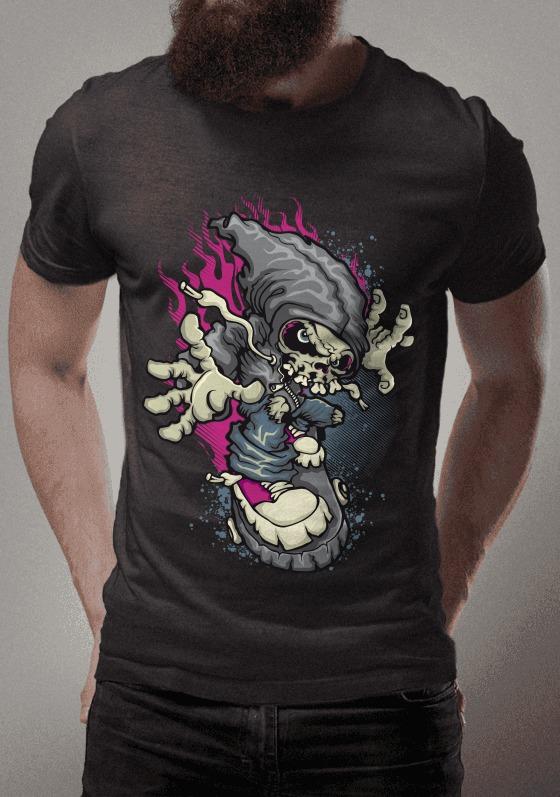 Nome do produto  Skate Skull