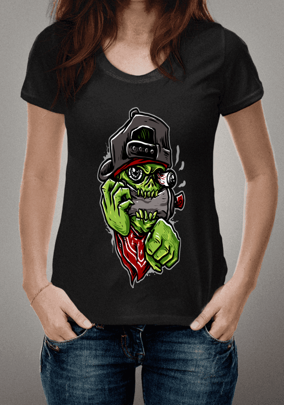 Nome do produto  Skatista Zombie