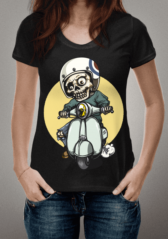 Nome do produto  SKELETON VESPA 2