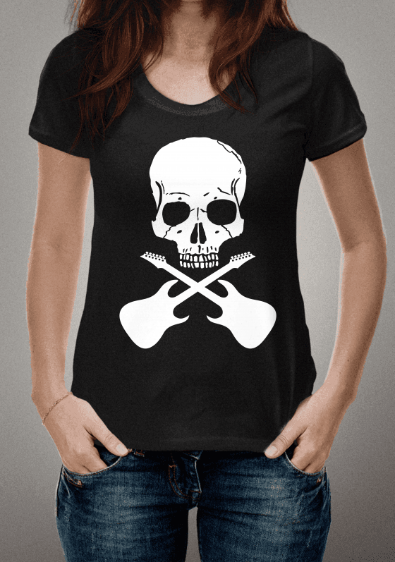 SKULL AND GUITARS 4