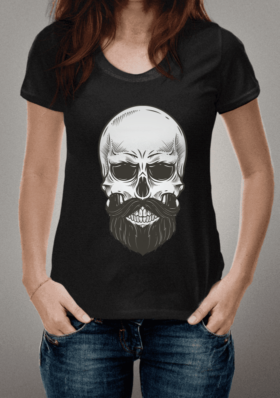 Nome do produto: SKULL BEARD 3 MEN