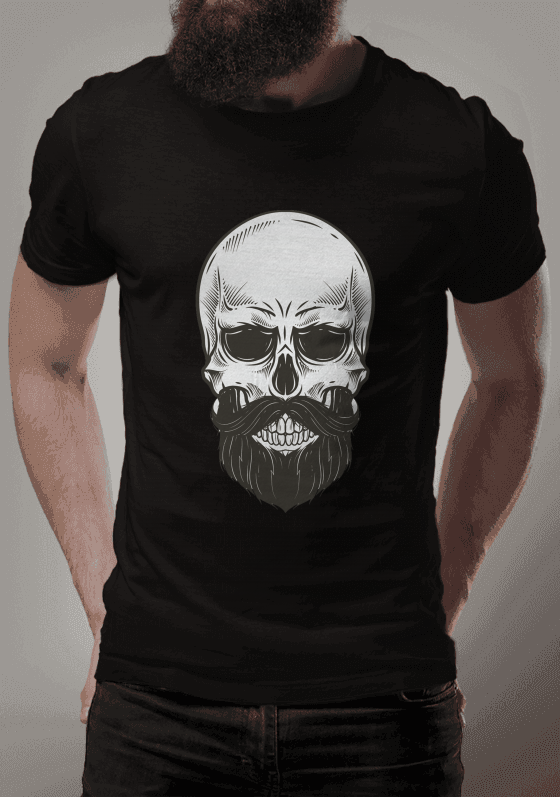 Nome do produto  SKULL BEARD 3 MEN