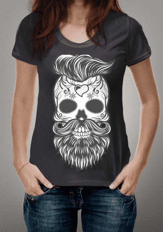 Nome do produto  SKULL BEARD2