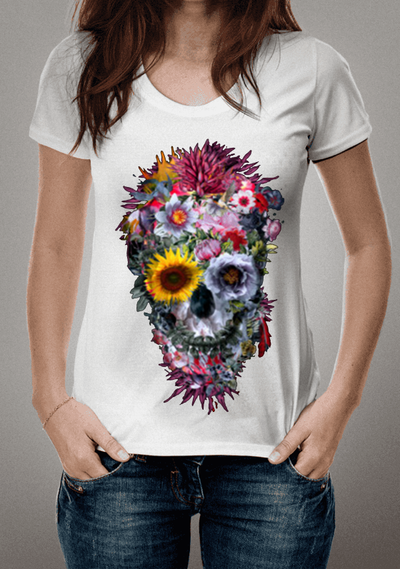 Nome do produto  SKULL FLOR