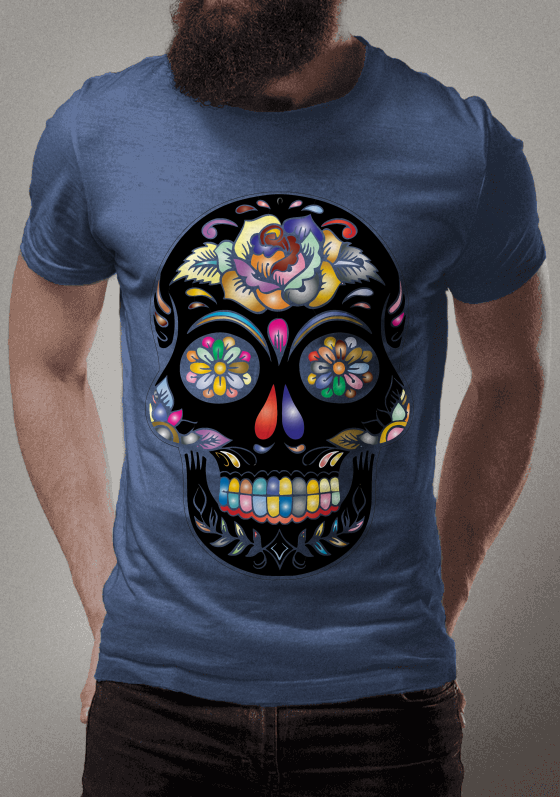 Nome do produto  Skull Flower