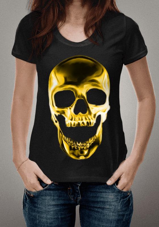 Nome do produto: Skull gold