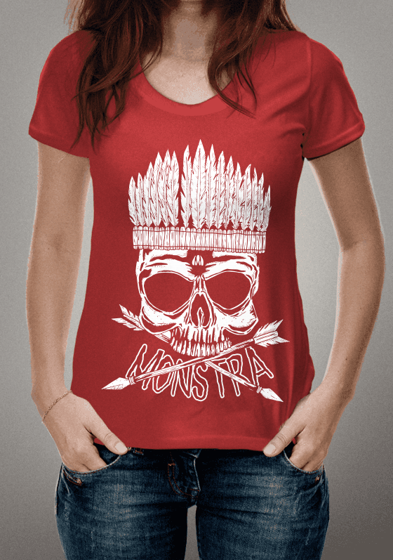 SKULL HUNTER WHITE STROKE - SIGNATURE