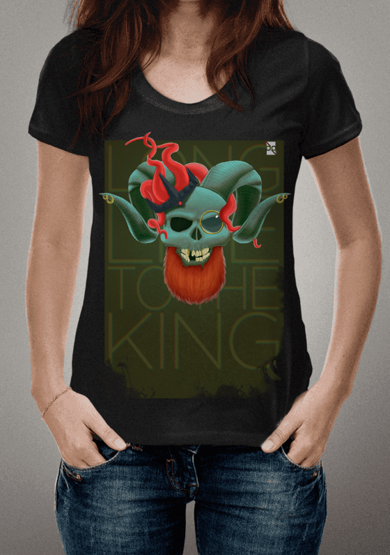 Nome do produto: Skull Litch - Preta