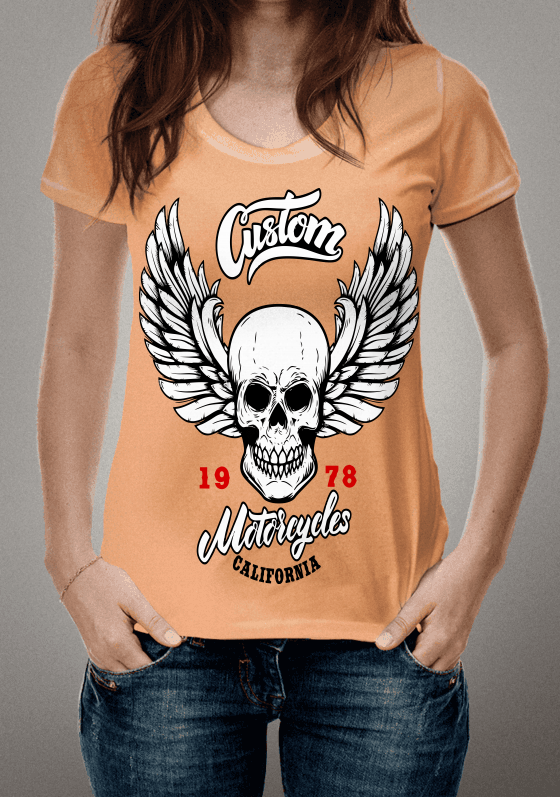 Nome do produto  Skull Motorcycles California