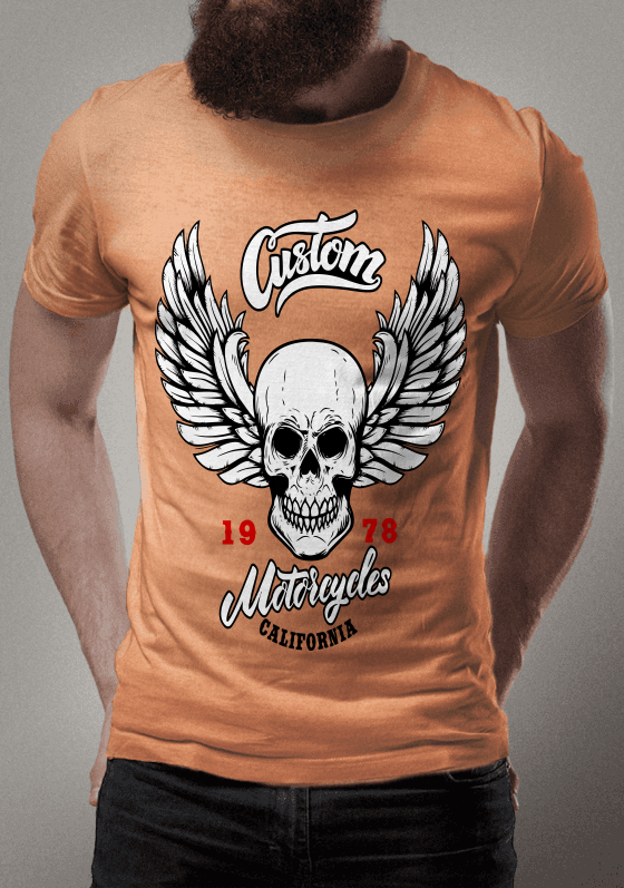 Nome do produto: Skull Motorcycles California