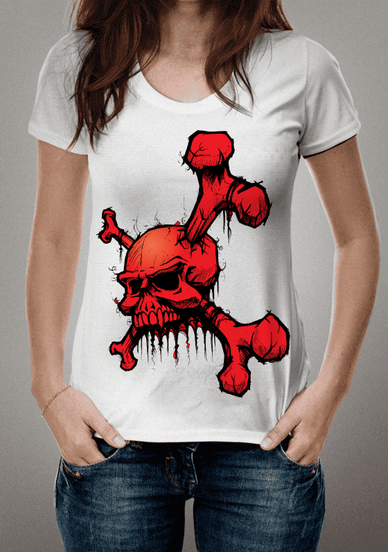 Nome do produto  SKULL RED