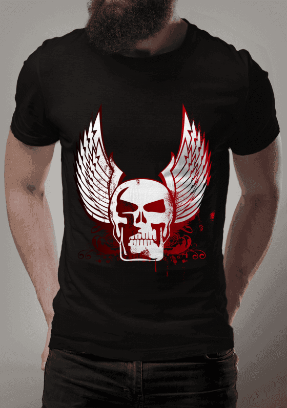 Nome do produto  SKULL WINGS