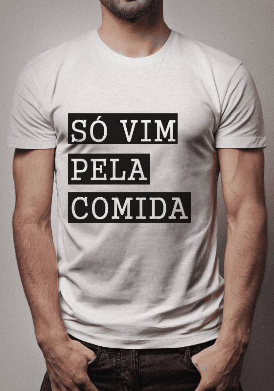 Nome do produto  Só vim pela comida