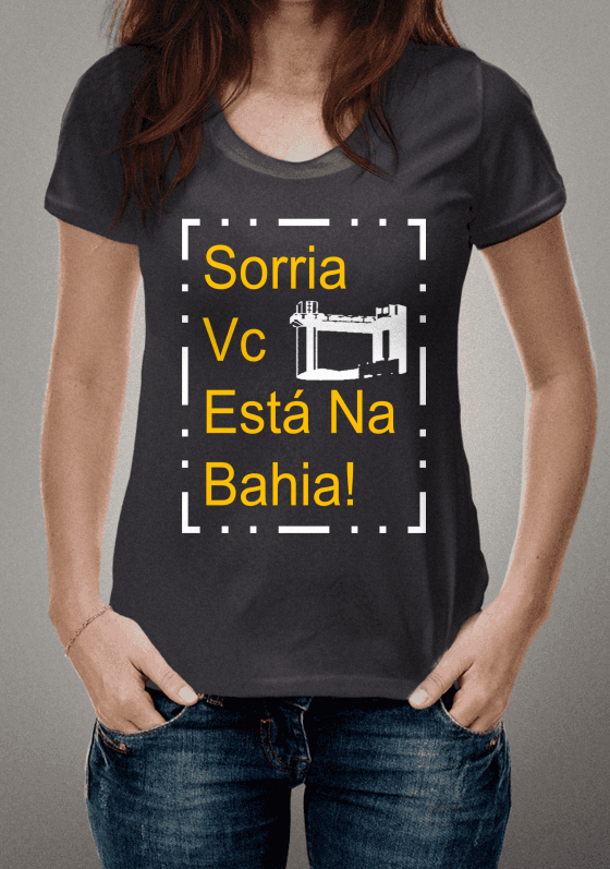 Nome do produto  Sorria vc está na bahia